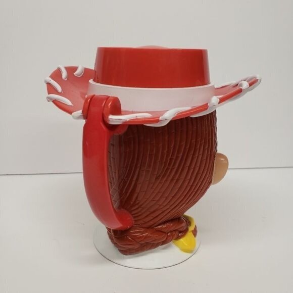 Disney on Ice Toy Story Jessie Cowgirl Flip Top Lid Plastic Mug - Picture 3 of 11